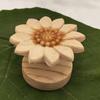 Refillable Wooden Daisy Essential Oil Diffuser DIY Fireless Aromatherapy Diffuser  Sleep Aid