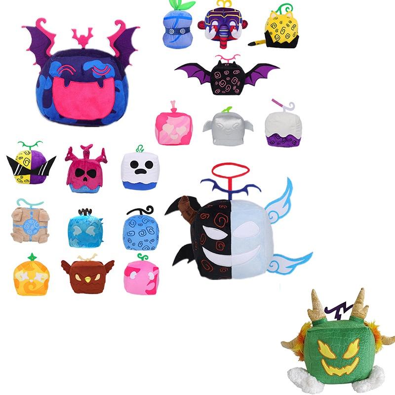 Плюшевая игрушка Blox Fruits Леопард Коробка Короткий плюш Чучело животное 15 см высота