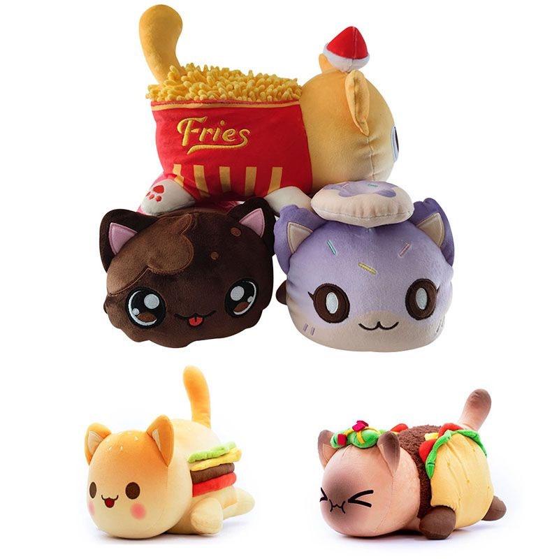 Aphmau Cat Мягкие игрушки Животное Plushie Плюшевая кукла для девочек Подушка Домашний декор Рождество