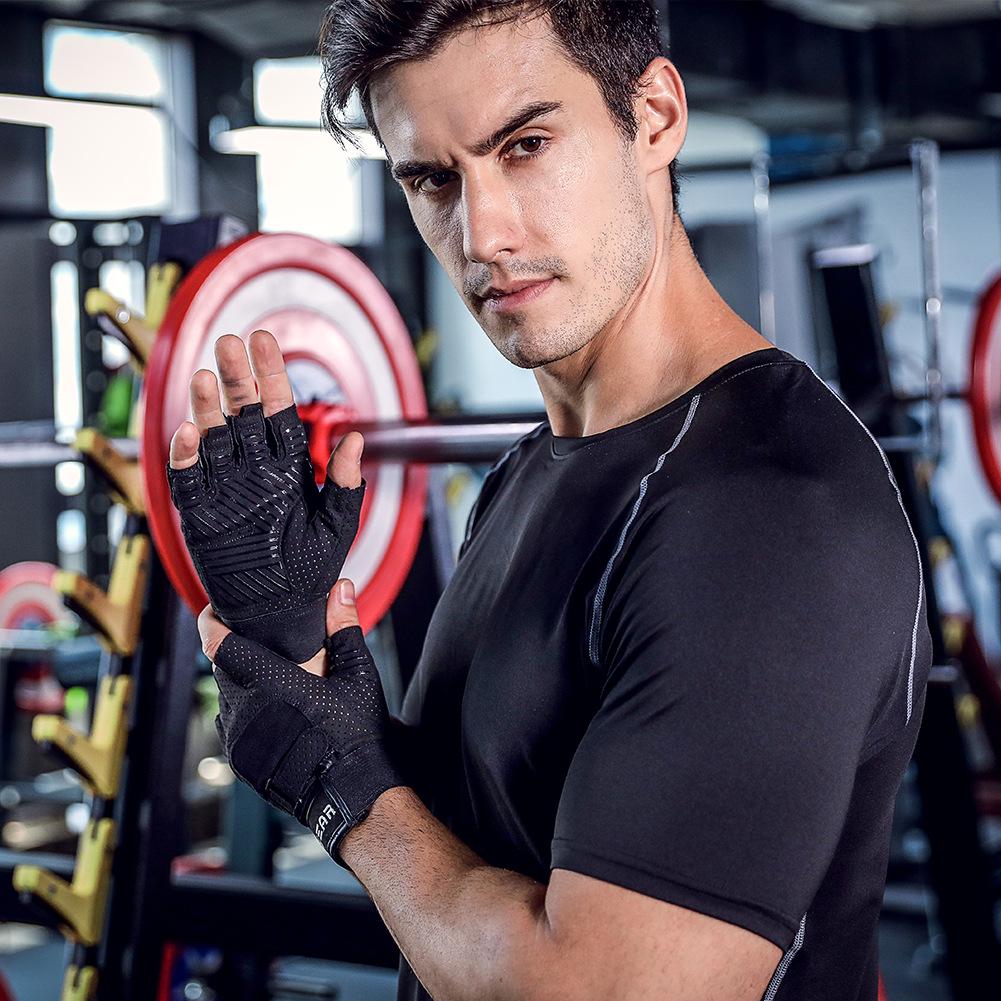 Дышащие перчатки для фитнеса DIBEAR для езды на велосипеде, тяжелой атлетики и занятий спортом на открытом воздухе