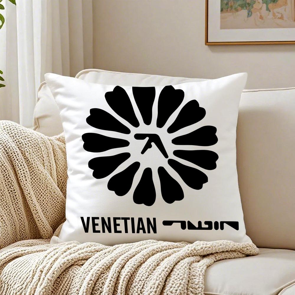 James Singer RRichard DDavid Cushion Cover Linen Pillowcase Soft for Sofa Bed Home Room Decor