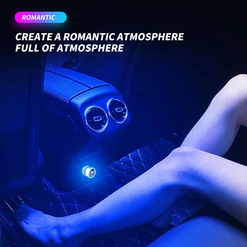 Mini USB LED Car Light Auto Interior Atmosphere Light for Cadillac SRX Escalade CTS BLS ATS DTS XTS SLS XLR V Deville CT5
