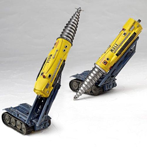 SFX Revoltech 050 Thunderbirds Jet Mole Масштаб 1/144 АБС и ПВХ Раскрашенная Подвижная Фигурка