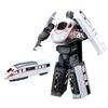 2 in 1 Deformation Robot Train Bulldozer Excavator Transformation Robot Toy Model Toys Movable Engineering Vehicle Robot