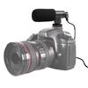 Микрофон в форме пистолета для DSLR: Аудиозахват с шумоподавлением для записи видео в реальном времени, интервью и с 3,5-мм интерфейсом