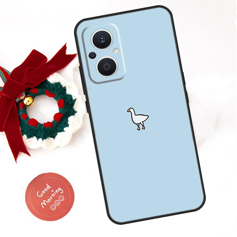 Мультяшная смешная гусь Чехол для OPPO Reno 14F 14 13 12 11 10 Pro 11F 12F 13F 7 8 Lite OPPO Find X8 X5 X9 Pro Чехол