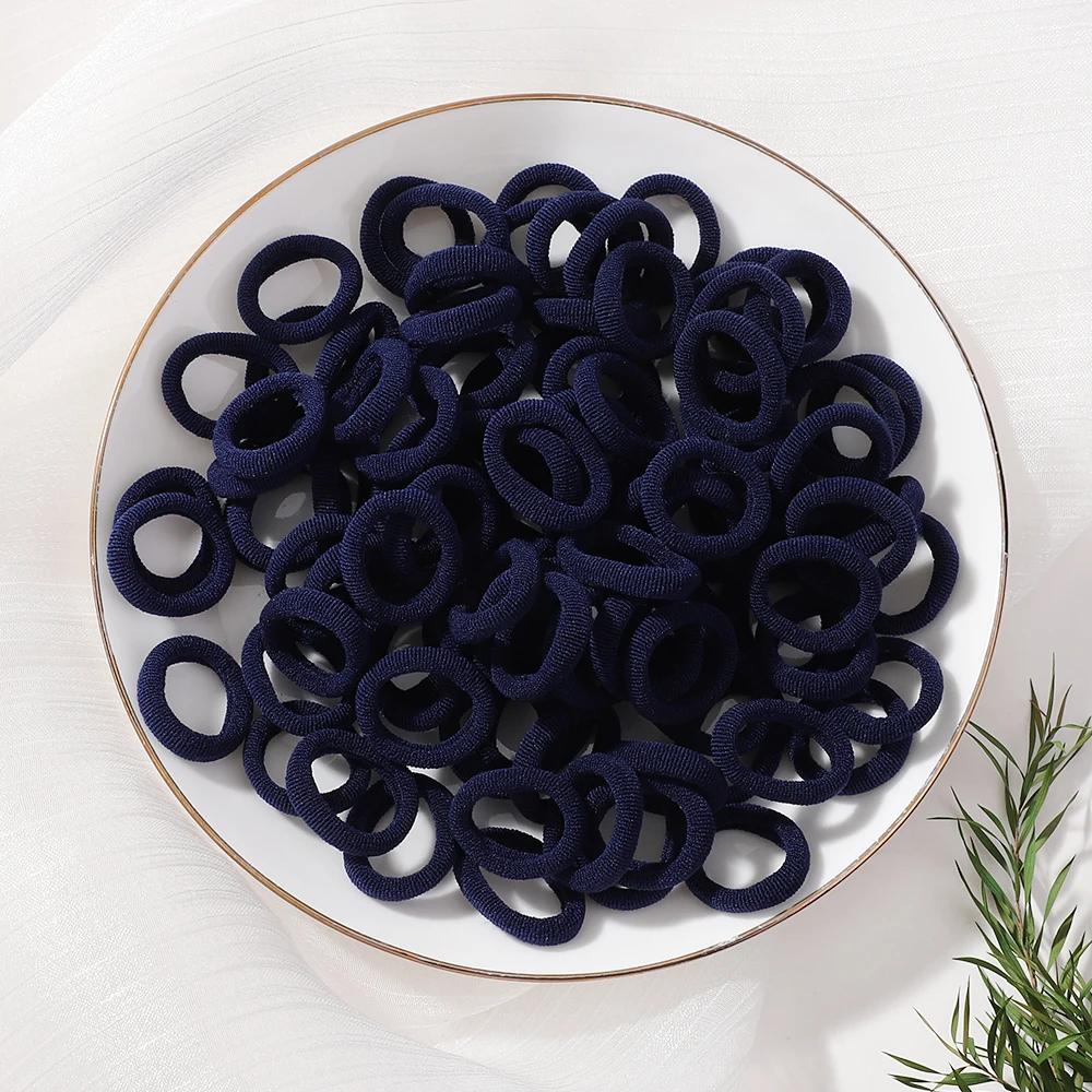 20 шт./лот Эластичные резинки для волос для девочек, плюшевые резинки с помпонами для детей, резинки-скранчи для волос, детские аксессуары для волос