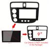 9 INCH Modified Panel for HONDA Civic 2001-2006 LHD MANUAL AC Dashboard Center Console Frame Panel Trim Cover