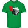 Curled UAE Flag Day Emirati Day Football Unisexs Light Cotton TShirt