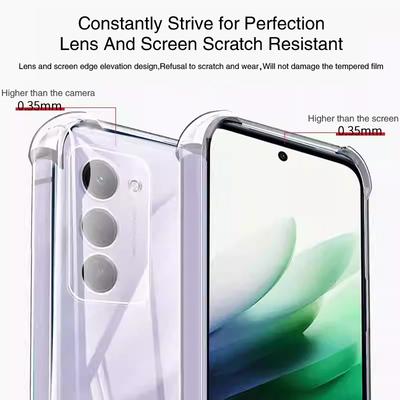 Прозрачный чехол для телефона для Redmi 15 4G 5G Note 15R Airbag Оригинальный ТПУ Ударопрочный Силиконовый Защита Камеры Задняя крышка Carcasas