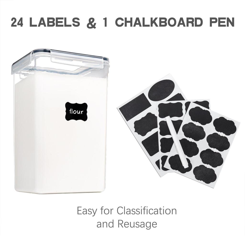 6,5 л прозрачный полипропиленовый контейнер для хранения риса - защита от насекомых и влаги