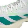 adidas Adizero Adios Pro 4 Белые Чисто-бирюзовые Мужские Кроссовки Облачно-белый Карбон JR1267