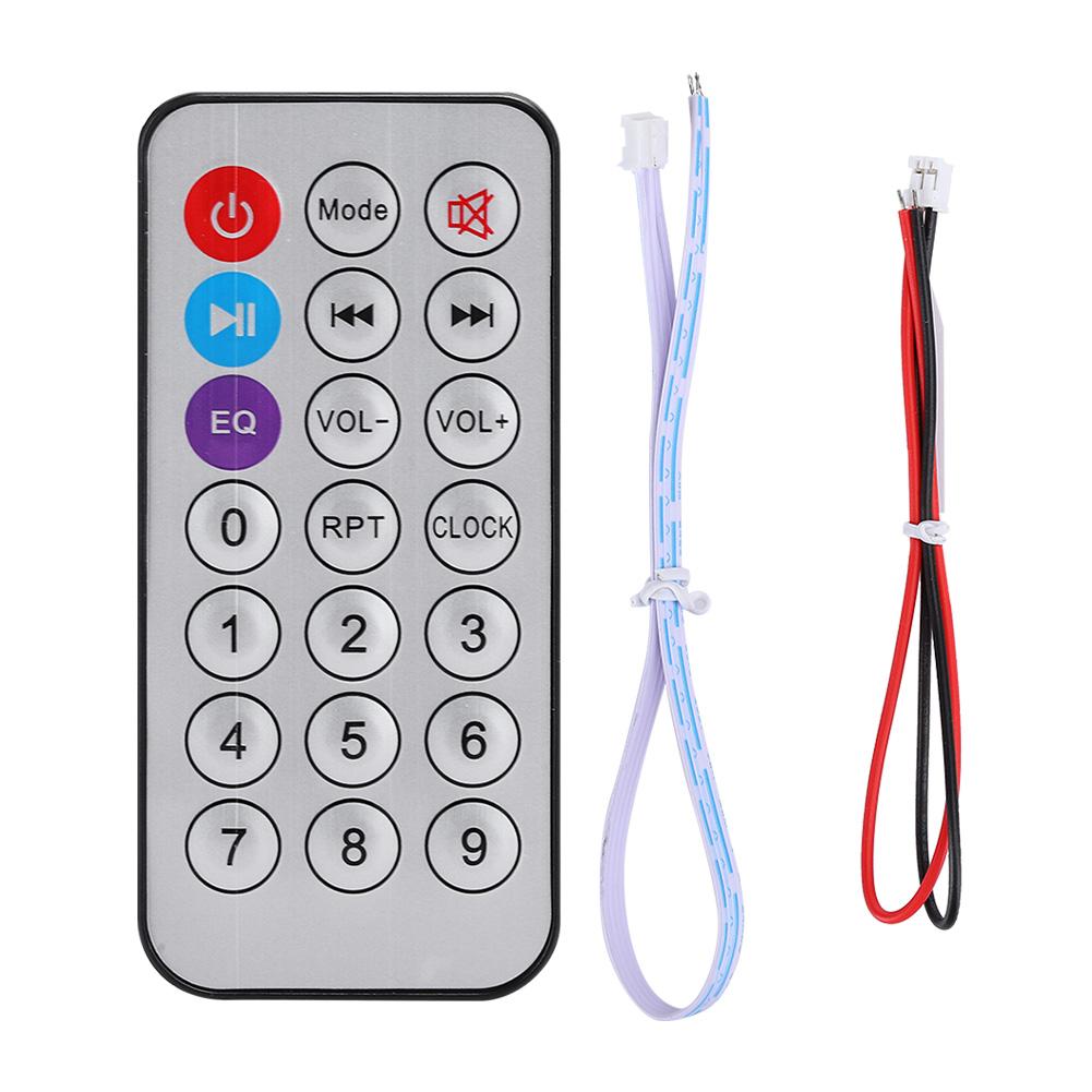 Модуль MP3-декодера 5 В USB FM-радио Плата декодирования MP3 Музыкальный плеер с усилителем мощности