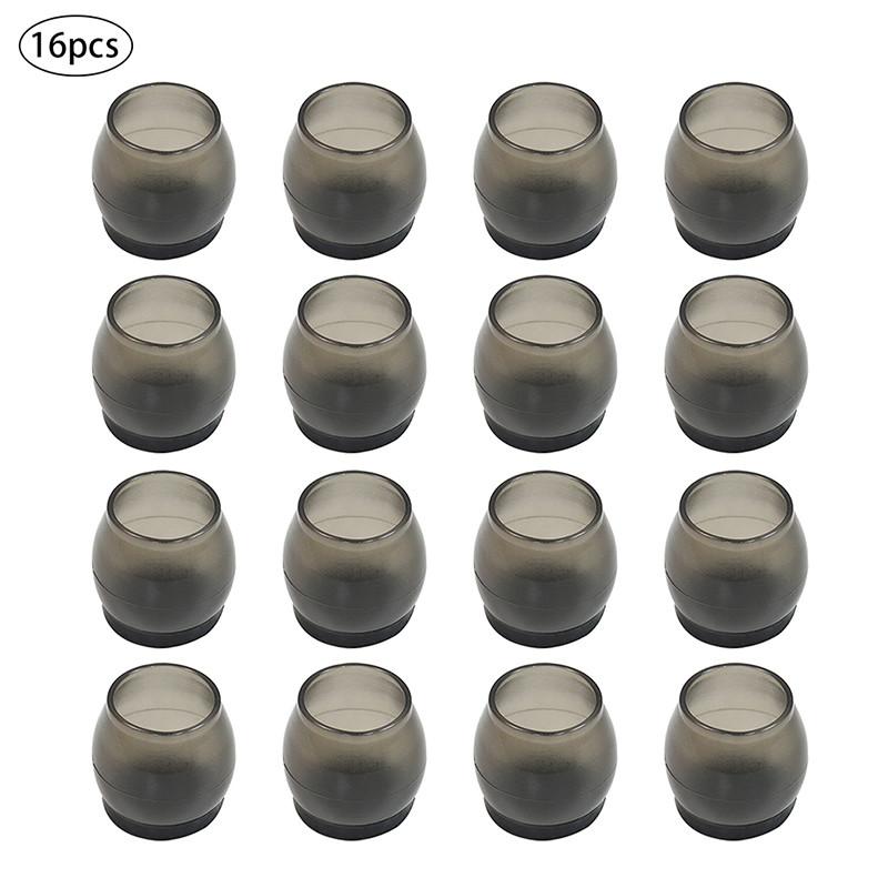 16PCS Chair Leg Caps Felt Stool Table Quiet Feet Pads Non-slip Furniture Foot Protectors Home Decor