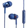 Sony Наушники MDR-EX150IP: Канального типа с пультом дистанционного управления и микрофоном для iPhoneiPodiPad Blue MDR-EX150IP LI