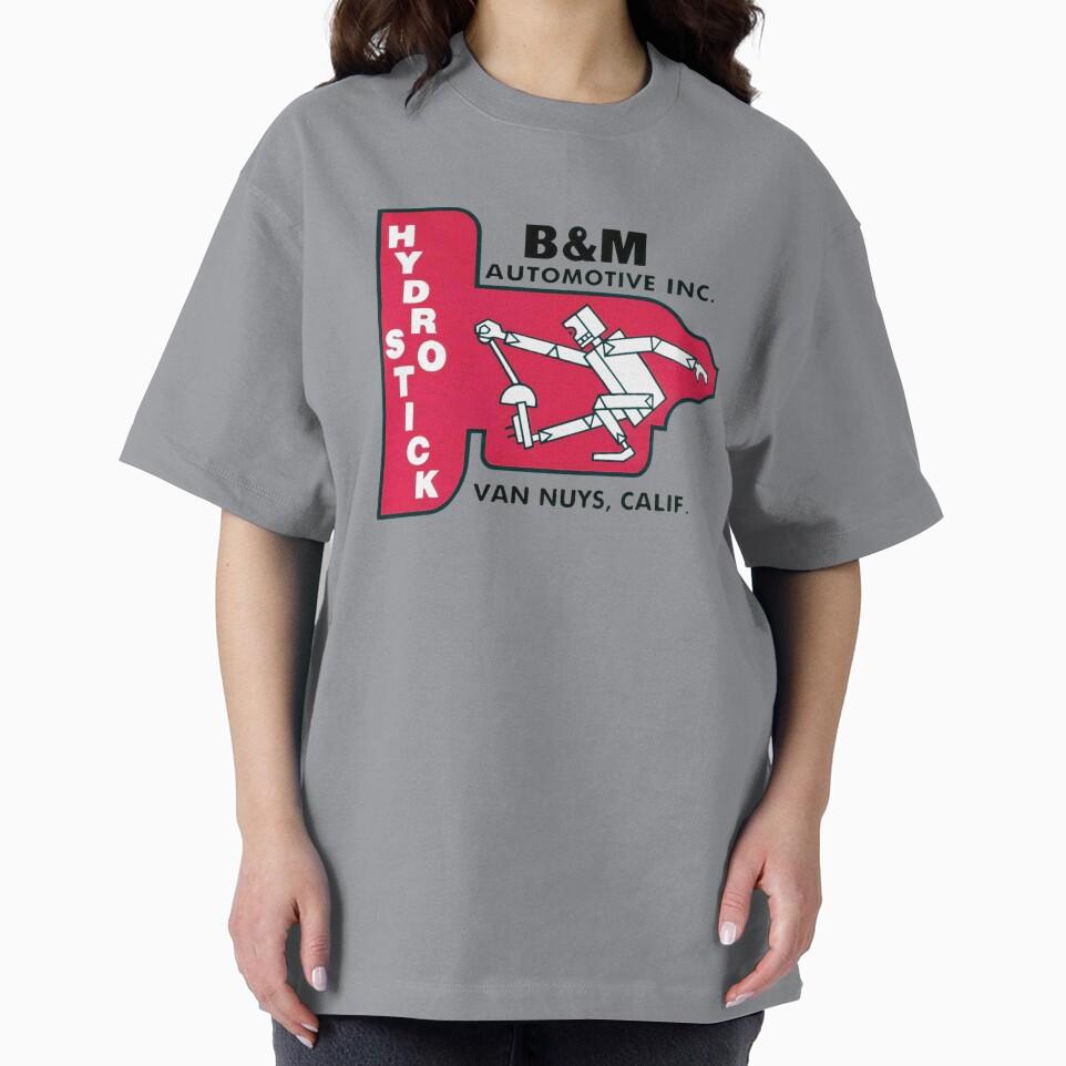 B&M automotive transmissions vintage California Speedshop. Oversized T-Shirt