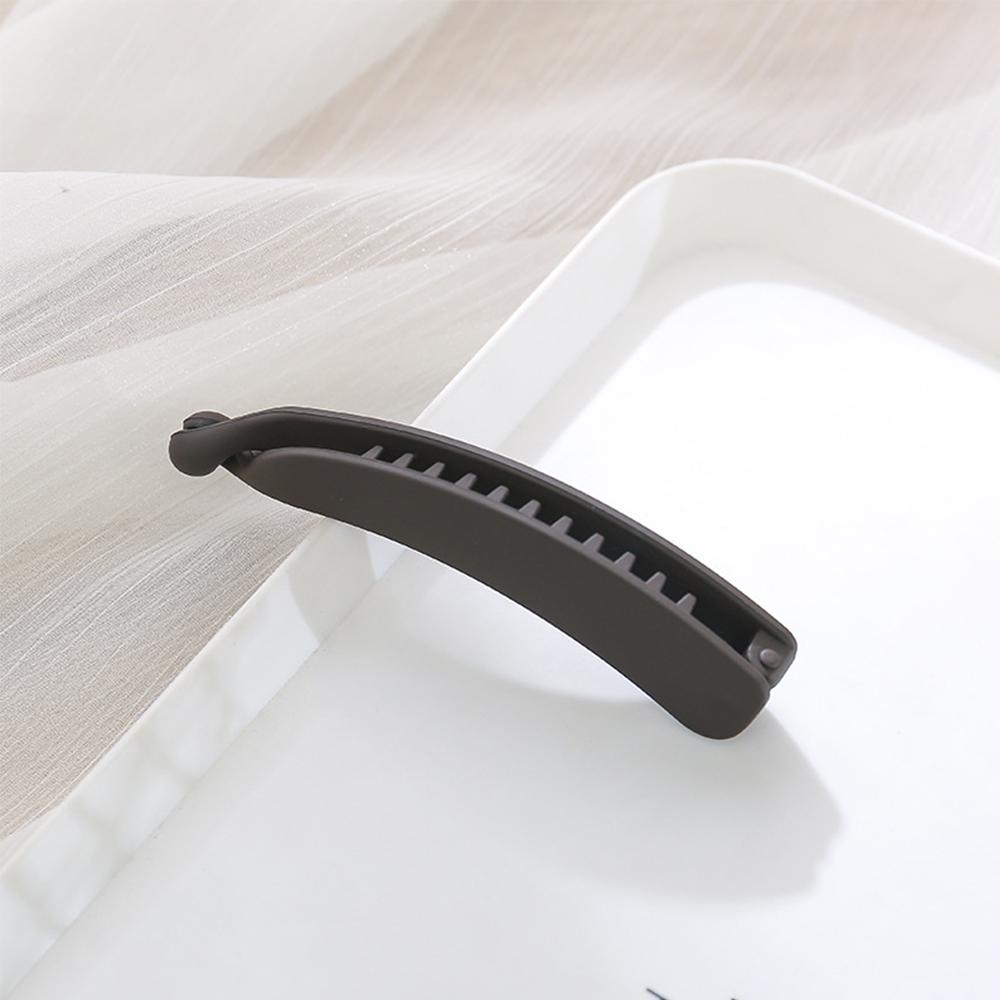 Заколки Аксессуары для волос Однотонные Женские Зажимы для волос Заколки-крабы Держатель для хвостика Зажим-банан