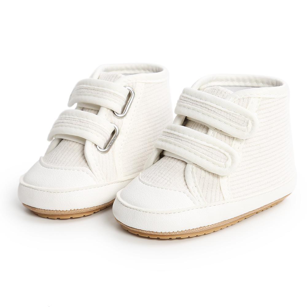 MYGGPP High Top Baby Shoes for Boys and Girls Baby Shoes Toddler Shoes Baby Shoes Soft Rubber Sole