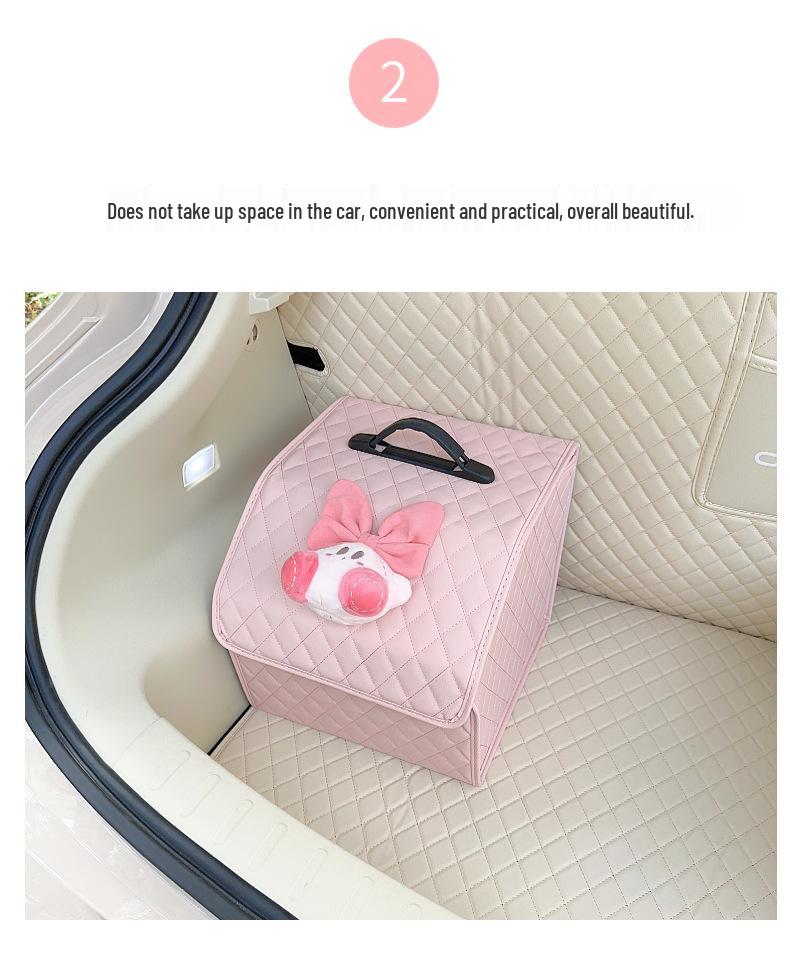 Женский многофункциональный органайзер для хранения в багажнике автомобиля и коробка для беспорядка
