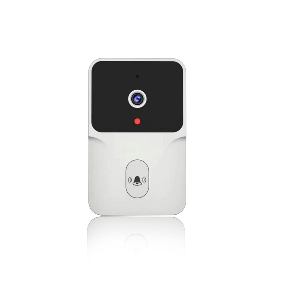 Remote Video Doorbell, Intelligent Visual Ring Doorbell Home Intercom HD Night WiFi Rechargeable Security Door Doorbell, Can Two-Way Calls,APP Control
