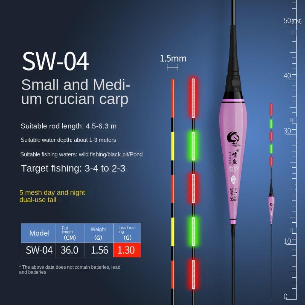 Led LED Electronic Fishing Float Glowing Electric Fishing  Bobber  Sea Fishing Accessories