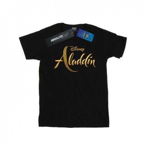Disney Mens Aladdin Movie Logo T-Shirt
