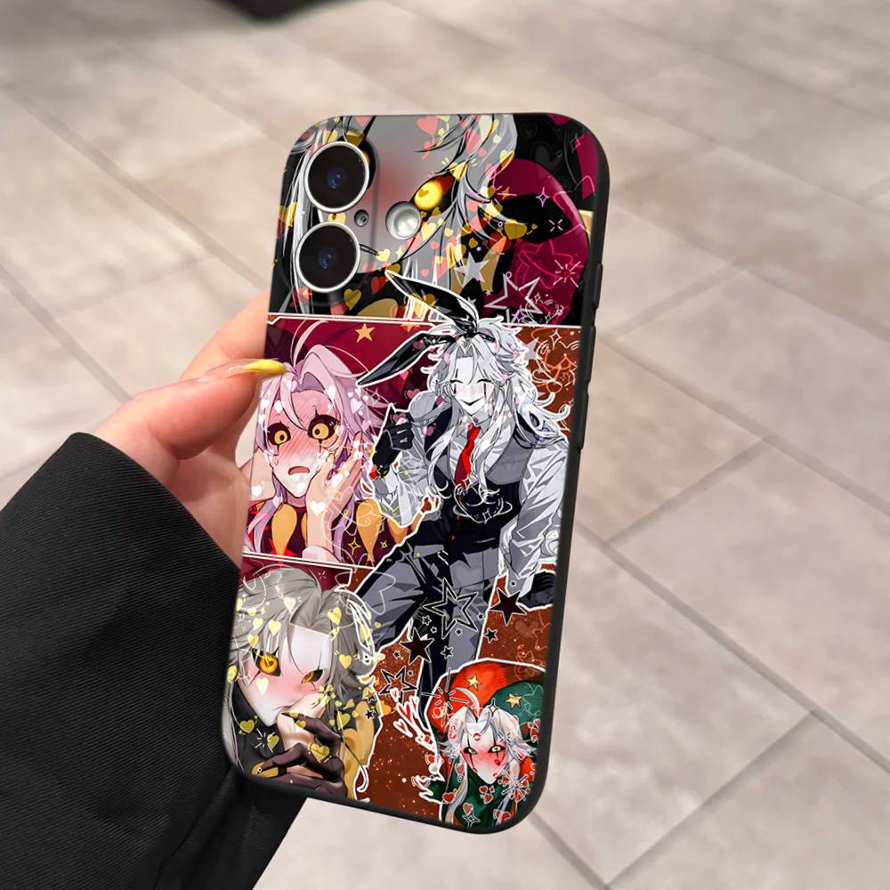 Чехол для телефона 'Цирк уродов Пьеро' для iPhone 17 16 14 15 13 12 11 Pro Max Plus Силиконовый мягкий чехол