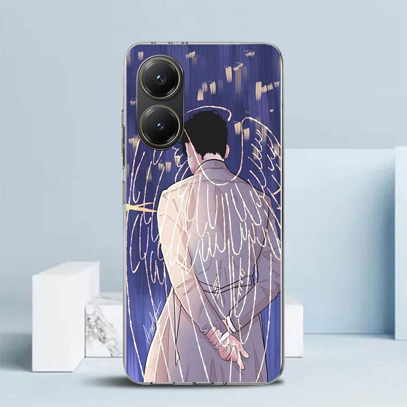 Angel Castiel Supernatural Soft Cover for Xiaomi Poco F7 Ultra X7 X6 X5 Pro M7 Phone Case Redmi 15 15C 13 13C 12 12C 10 10C Prin