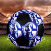 Schalke 04 Indoor Soccer Ball Colorful Machine Stitched PVC Size 5 Team Training Competition Ready Durable High-Bounce Cool Sports Gift