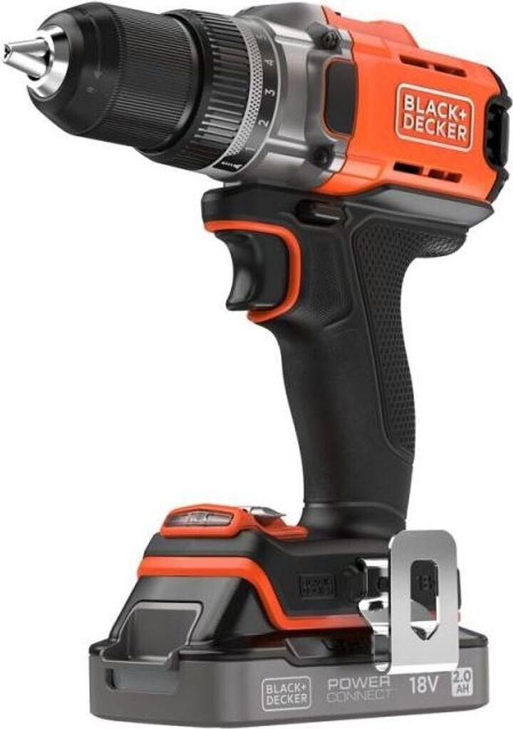 Дрель-шуруповёрт Black & Decker POWERCONNECT (BCD382D2XK-QW)