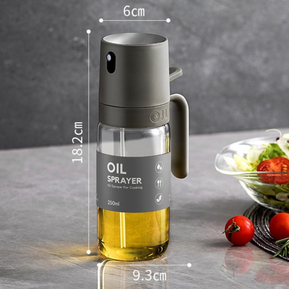 Glass Kitchen Oil Control Bottle Atomized State Glass Oil Pot  BBQ Baking Picnic Kitchen Tool