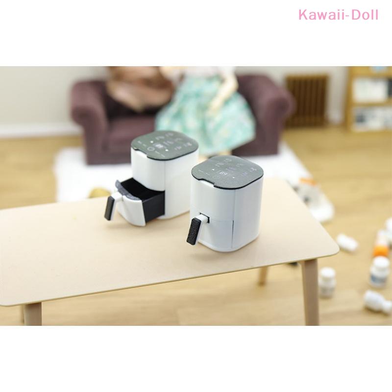 [DO]1Pcs 1/12 Scale Miniature Air Fryer Dollhouse Kitchen Scene Arrangement With Realistic Detail Storytelling Game Toy[DO]
