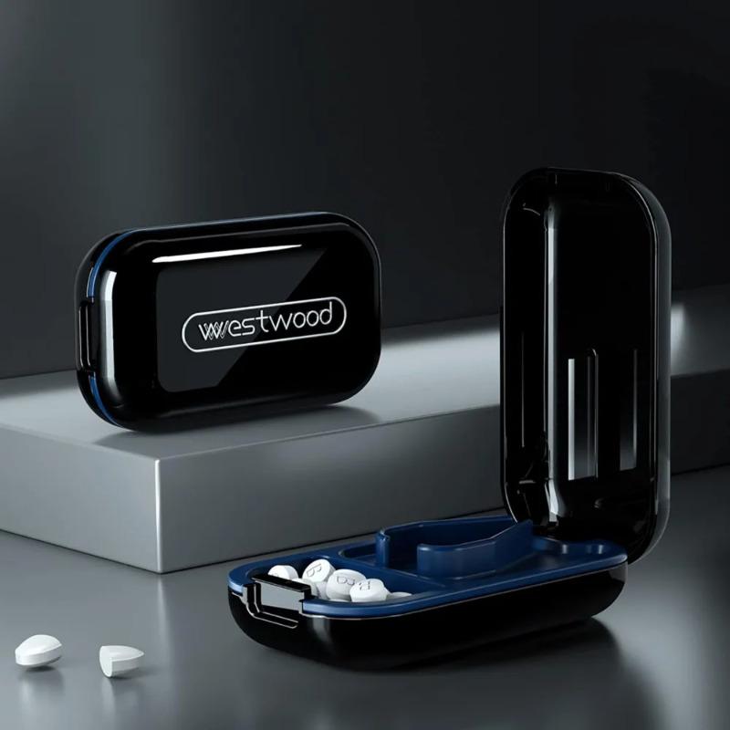 Маленький резак для таблеток, диспенсер для коробок для таблеток, портативный небольшой размер, витаминные таблетки, домашний инструмент для измельчения и разделения, маленькие или большие таблетки