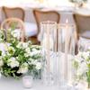 2 шт./набор подсвечников с крышками цилиндра стеклянный цилиндр в форме урагана прозрачный званый ужин вечеринка свадебные украшения