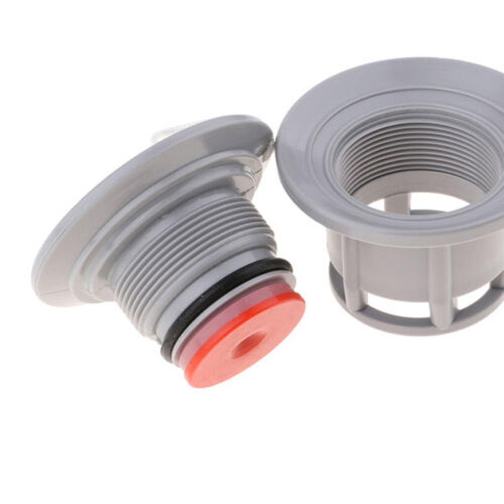 Kayak Boat Air Valve, Replacement Inflatable Boat Air Valve With Inside Part, Outside Part, Valve Cap, Double Seal Air Plugs Air Valve For Inflatable