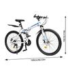 Складной горный велосипед 26" 21 скорость Двойные дисковые тормоза Мужской MTB для поездок на работу и активного отдыха