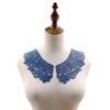 Women's Fashion Decoration Fake Collar Vintage Hollow Lace Crochet Neckline Detachable Shirt Blouse Flase Collar Lolita Girls