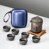 Portable Purple Sand Travel Kung Fu Tea Set Kuaike Teacup Tea Separation Male Cup Outdoor Company Activity Set