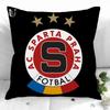 AC Sparta Praha Pillow Cover Cushion Cover 40x40cm45X45cm Pillowcase Cushion Case Sofa Bed Home Decor Living Room Car