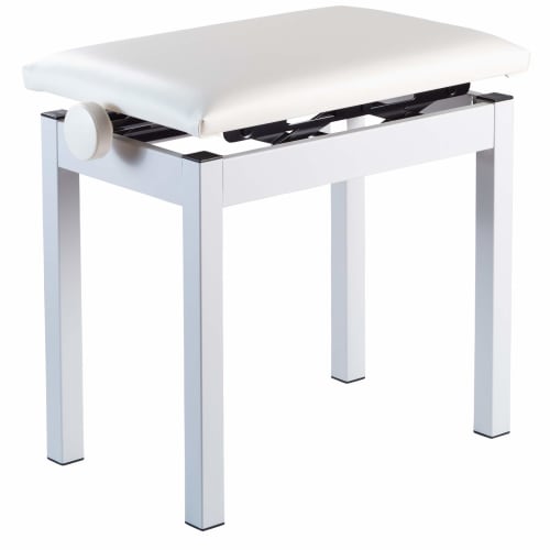 KORG PC-300 WH Adjustable Piano Stool, White