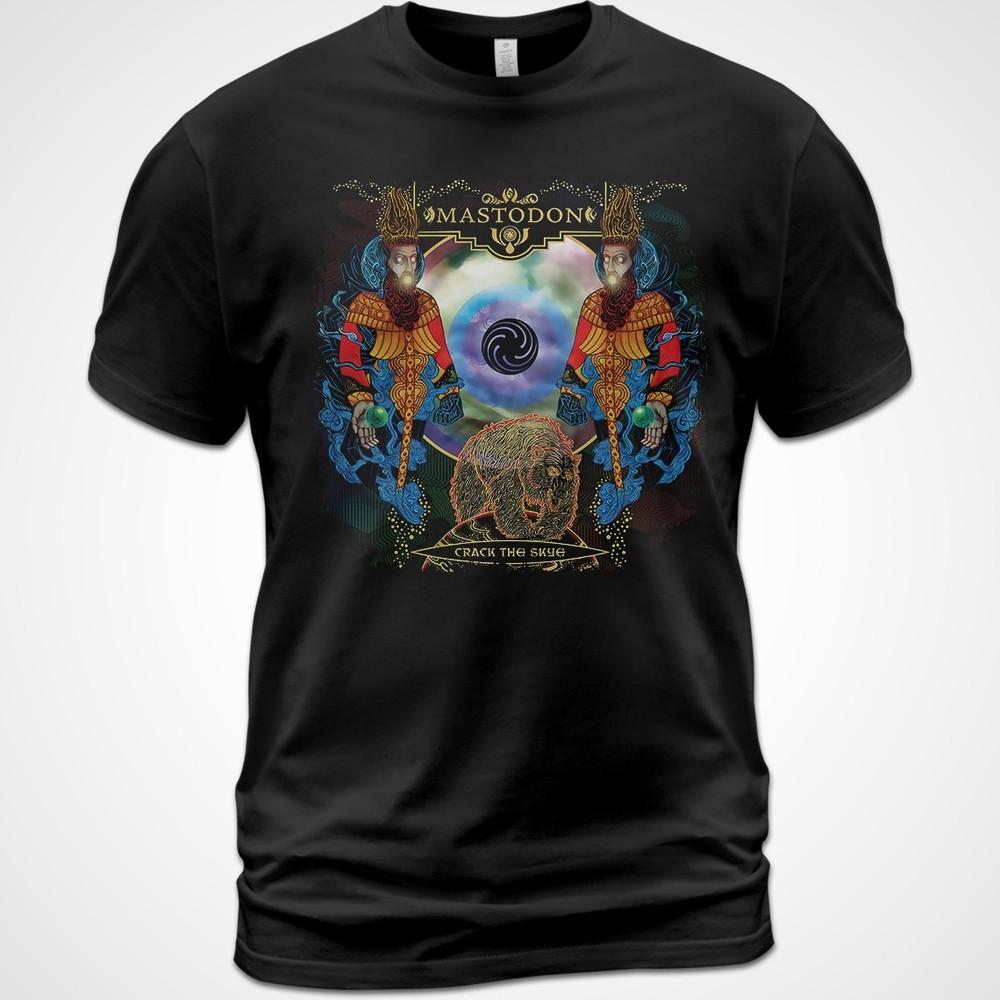 Хлопковая футболка Mastodon Альбом Crack the Skye Футболка Бранн Дейлор Брент Хайндс Унисекс Футболка