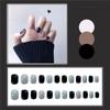 On Nails Artificial Full Cover Nail Tips Short Round/Square Head False Nails Wearable Fake Nails