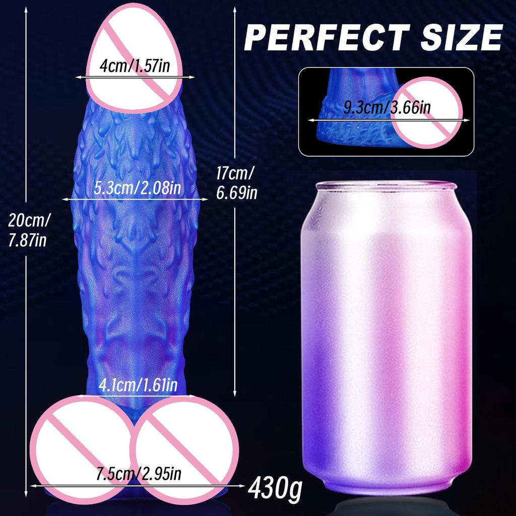 Реалистичный Силиконовый Пенис Волка Собачий Член Анальная Пробка Мастурбатор