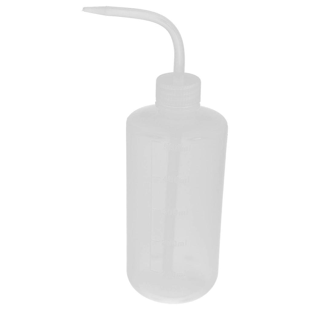 Plastic Dispensing Bottles For Hair Color Application Cylindrical Design 500ml 1Set