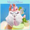 Cartoon Samoyed Plush Keyring With Magnetic Closure For Backpack And Holder Key
