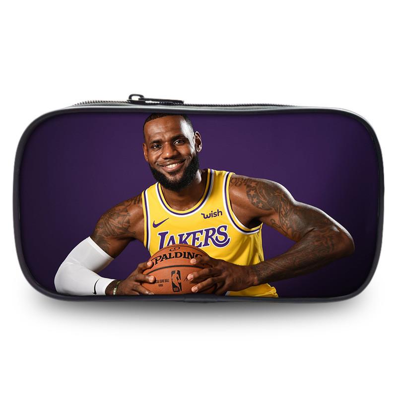 Пенал NBA Allstar, большая вместимость, сумка для хранения из нейлонового материала, для студентов и офиса