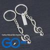 Exquisite Musical Note Keychain - Engraved Instrument Keyring Gift for Men & Women