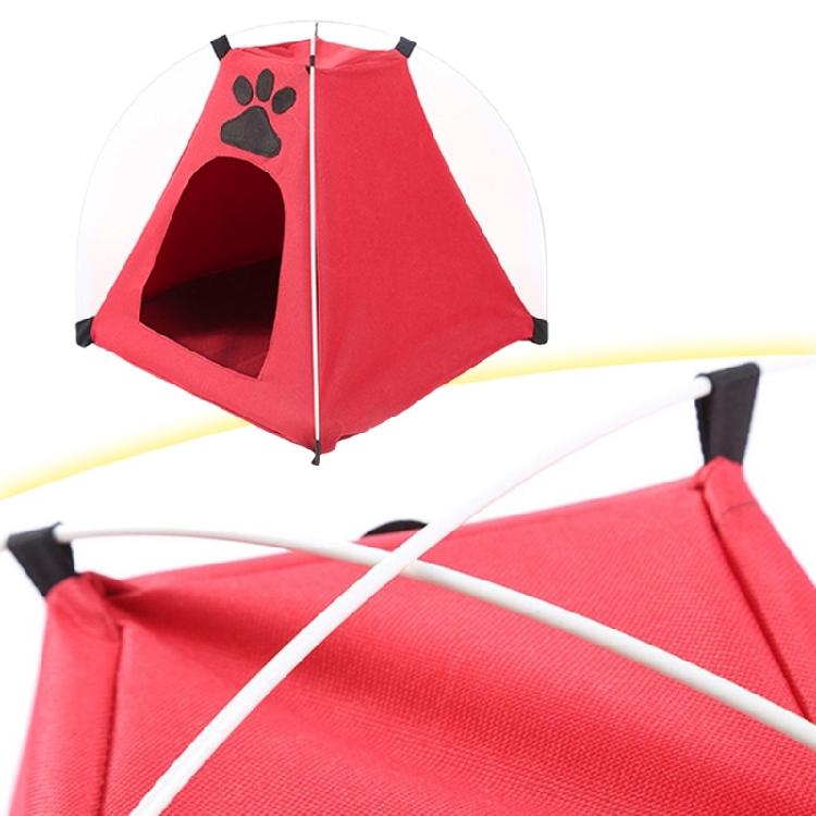 Detachable Cats Cooling Tent for Indoor Outdoor Cats Play House Shelter Tent with Cushions Dog Cats Sleep Tent for Camping