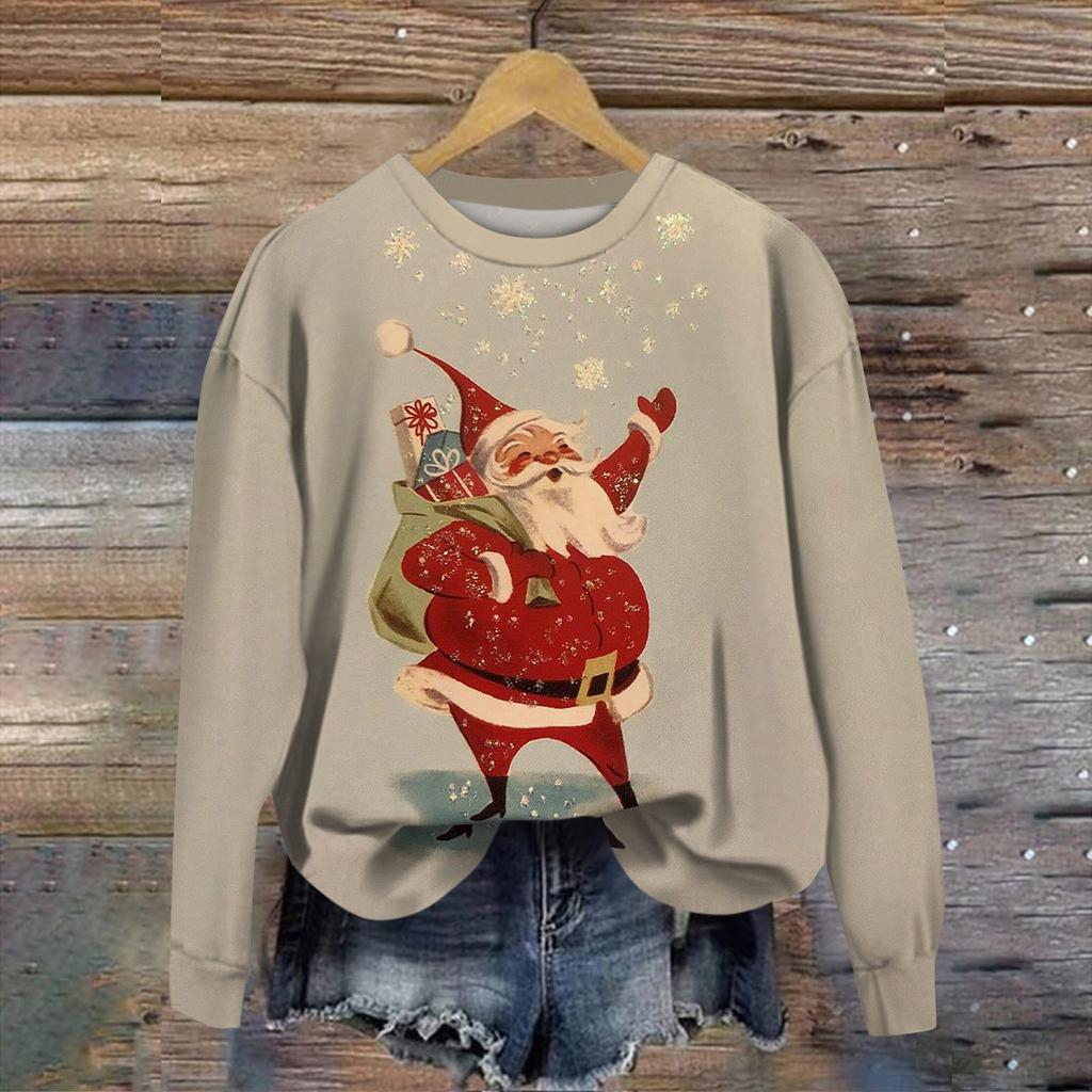 Женские осенне-зимние топы, женская толстовка с длинными рукавами, повседневные флисовые топы с круглым вырезом, свободный крой, половер