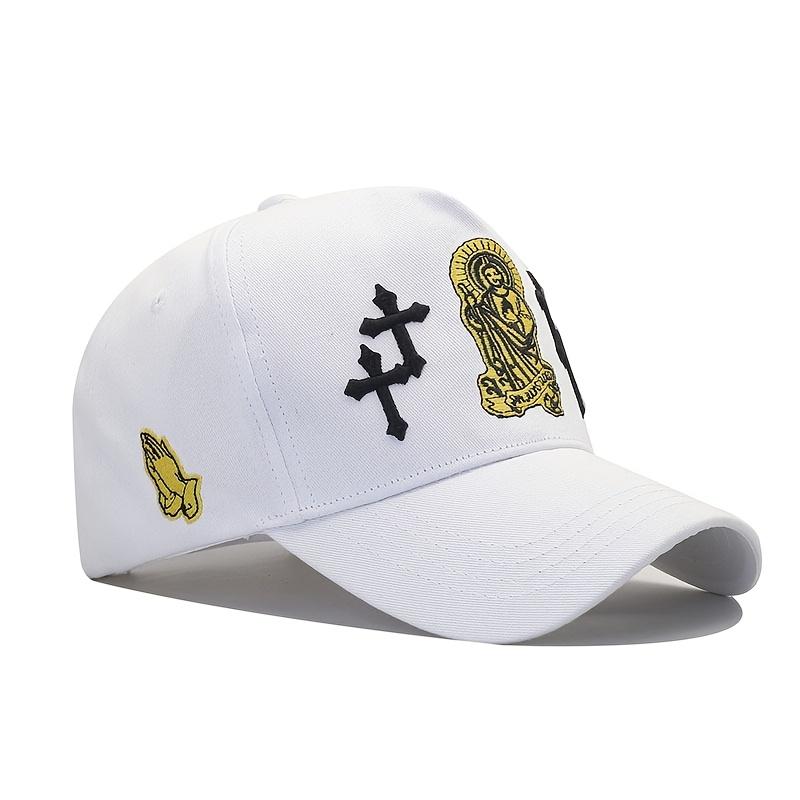 Casual Unisex 5-Panel Baseball Cap Fashion Adjustable For Outdoor Spring Autumn Wear